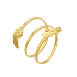 Gold Athens Wrap Bracelet