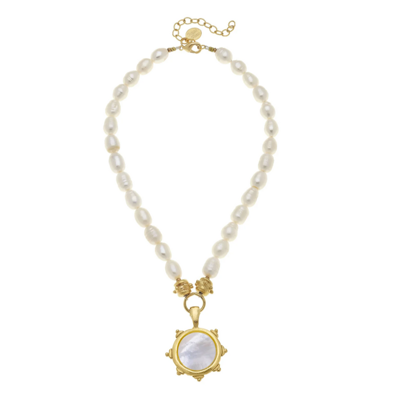 Mother of Pearl Florence Pearl Necklace