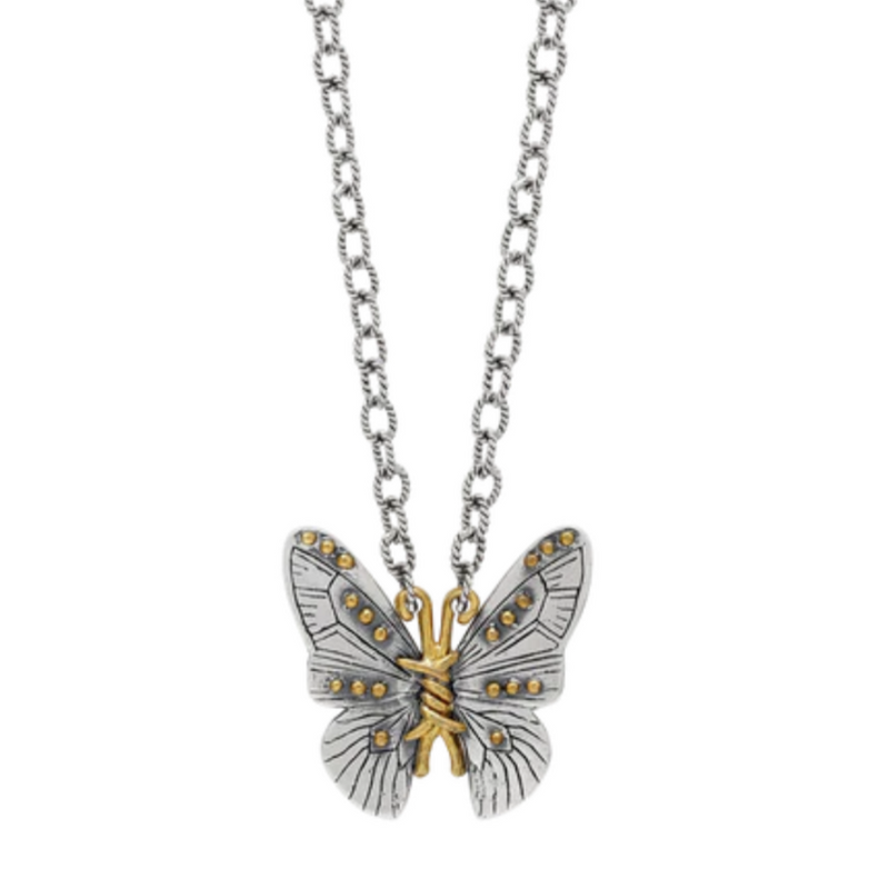 Unbound Butterfly Necklace - 16"