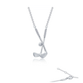 Golf Clubs Necklace