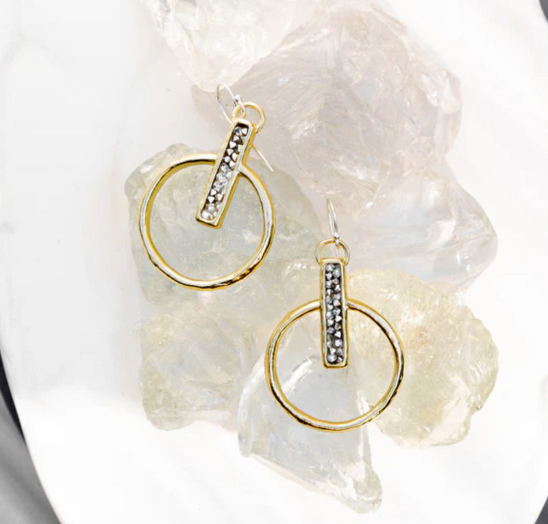 Kristal Breakthrough Earrings