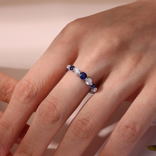 7 Symbols of Joy Half Eternity Band