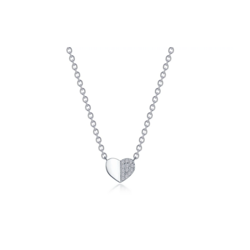 0.38 CTW Heart Necklace