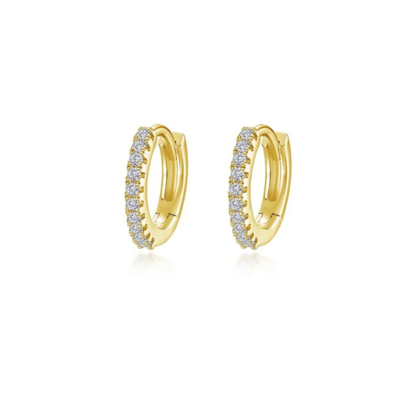 11mm Huggie Hoop Earrings