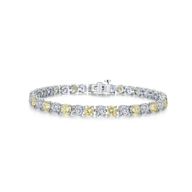 16.0 CTW Statement Alternating Tennis Bracelet