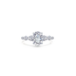 3.66 CTW Oval Solitaire Ring