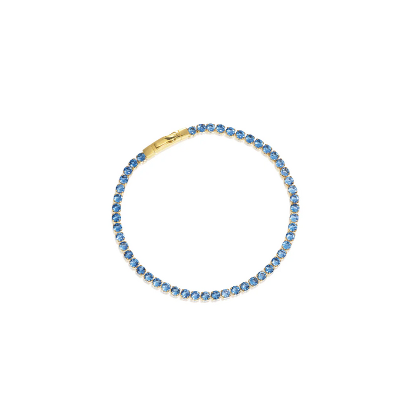 Blue Ellera Grande Bracelet 6.30"