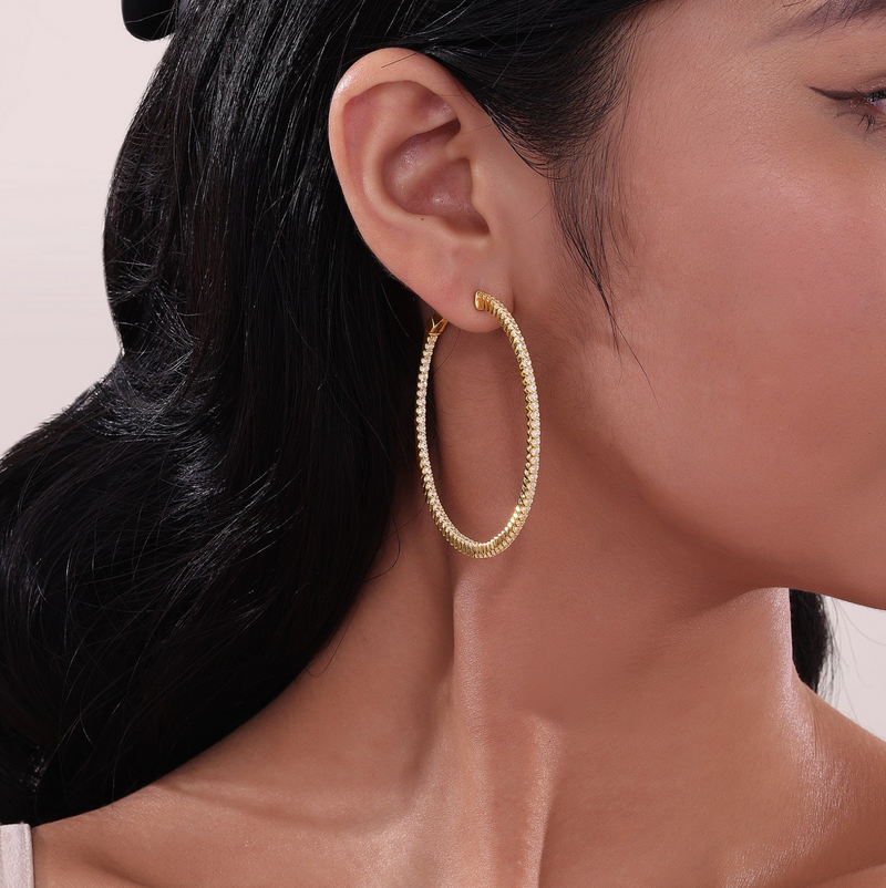 50mm Hoop Earrings