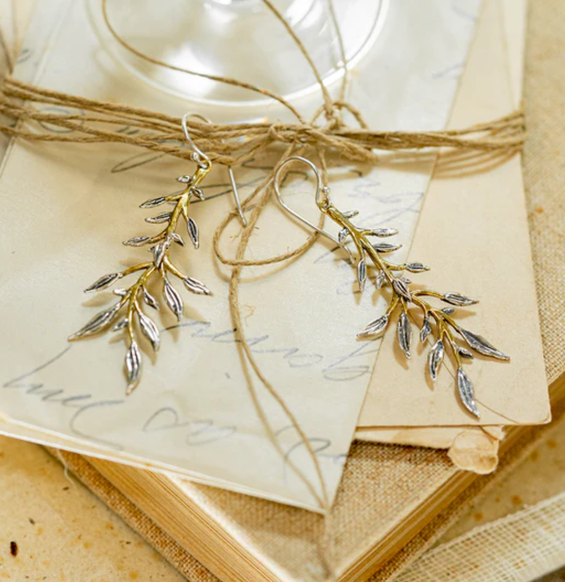 Imaginary Places Branch Earrings 1.87in