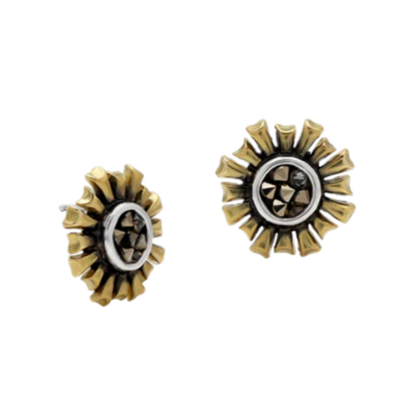 Be The Light Post Earrings .76in