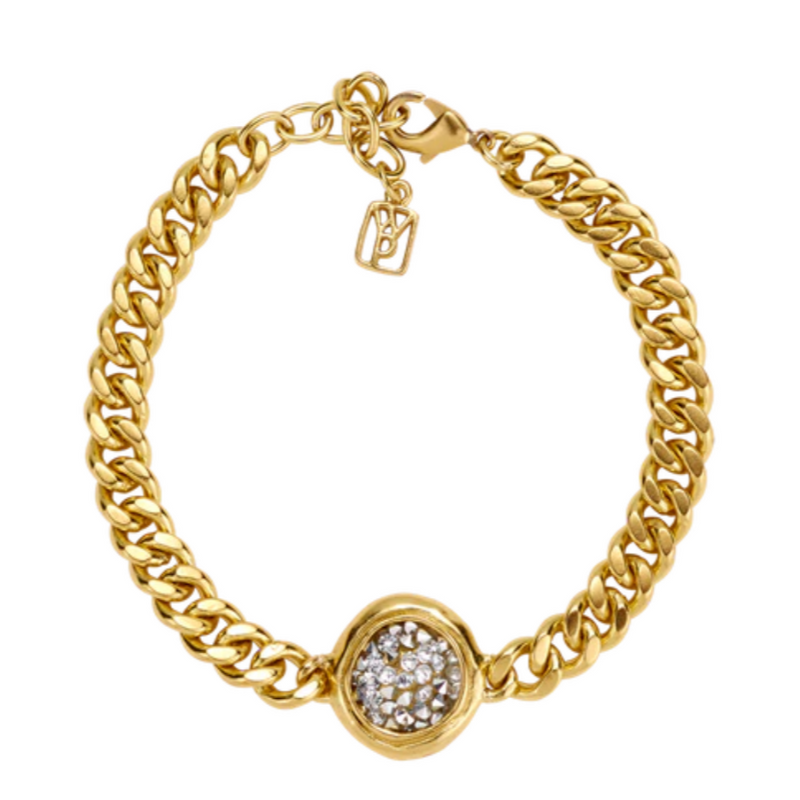 Kristal Dome Figaro Bracelet