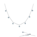 Frameless Raindrop Necklace