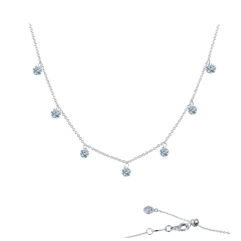 Frameless Raindrop Necklace