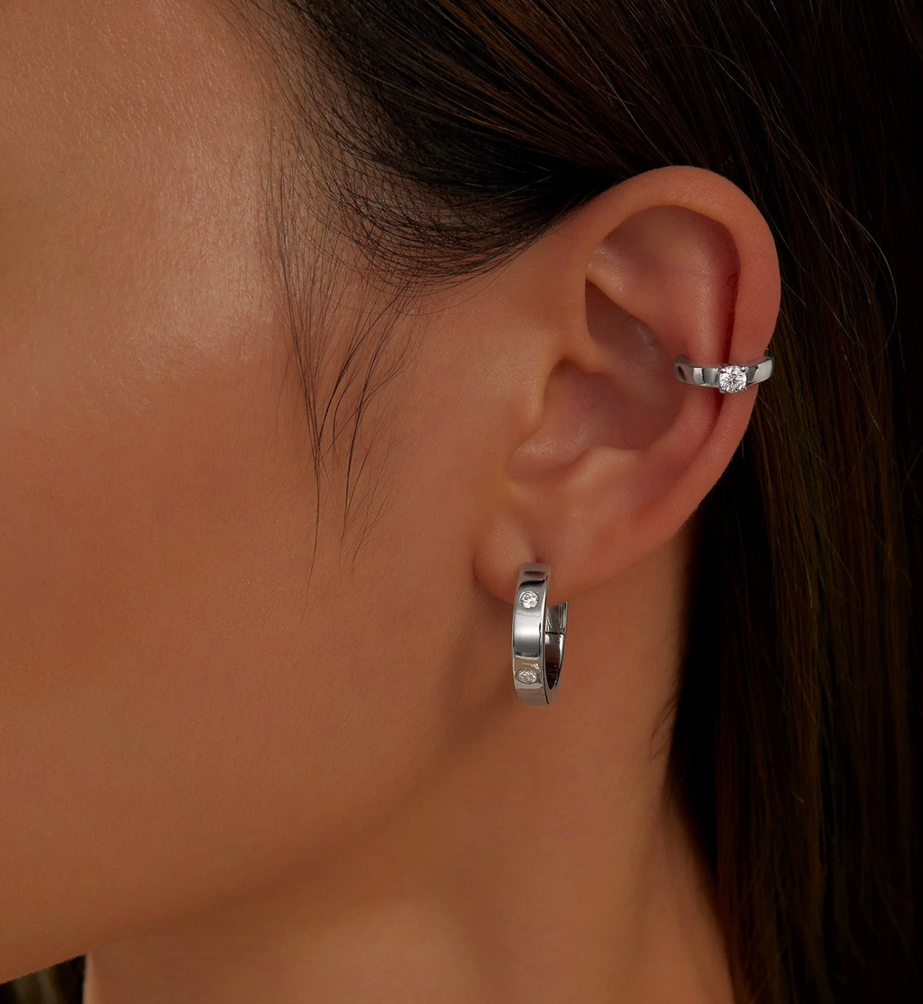 Classic 0.3 CTTW Clip Earring