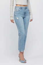 Medium Light Grinded Cropped Straight