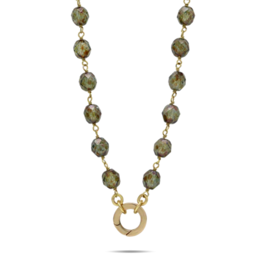 Ensemble Necklace - Allure Peridot Green - 18"