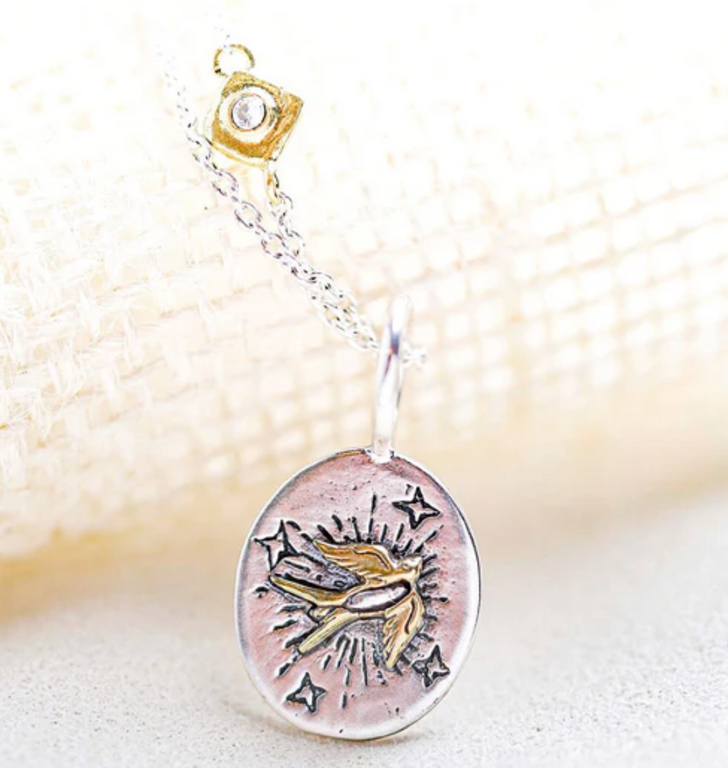 Fabella Sky Dancer Bird Charm