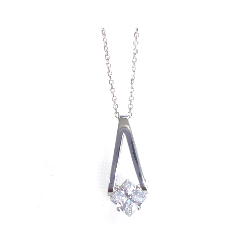Jada S.S. .925 Silver Princess Basket Necklace