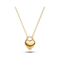Gold Julia Heart Grande Necklace