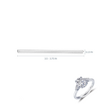 2.68 CTW Round Halo Ring