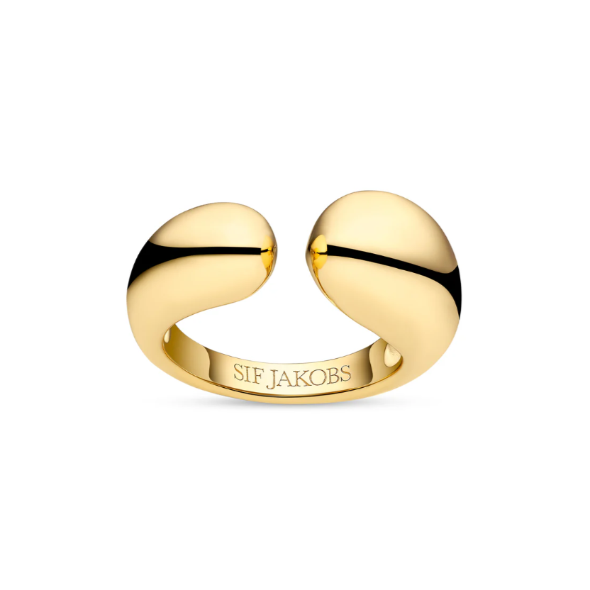 Gold Goccia Pianura Ring