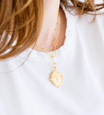 Dragonfly Paperclip Necklace