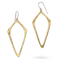 Hightail Earrings - Ceramic Coated Brass