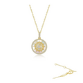 Ethereal Light Pendant Necklace