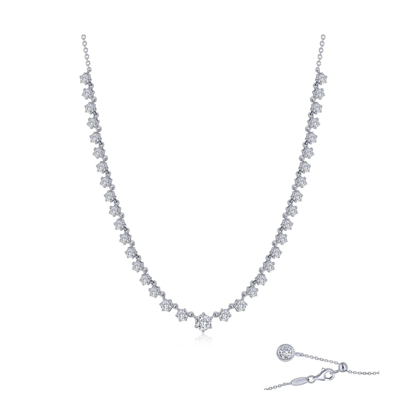 Graduated Tennis Necklace