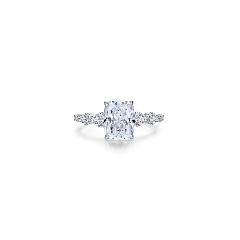 4.81 CTW Cushion-Cut Solitaire Ring