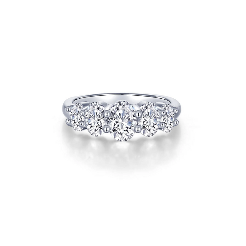 Oval Five-Stone Ring