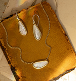 Petite Dream Traveler Drop Earrings - Mother Of Pearl