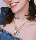 Kristal Life Abundant Heart Toggle Necklace