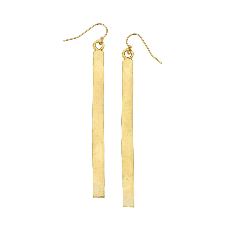 Gold 3Bar Earring Contemporary