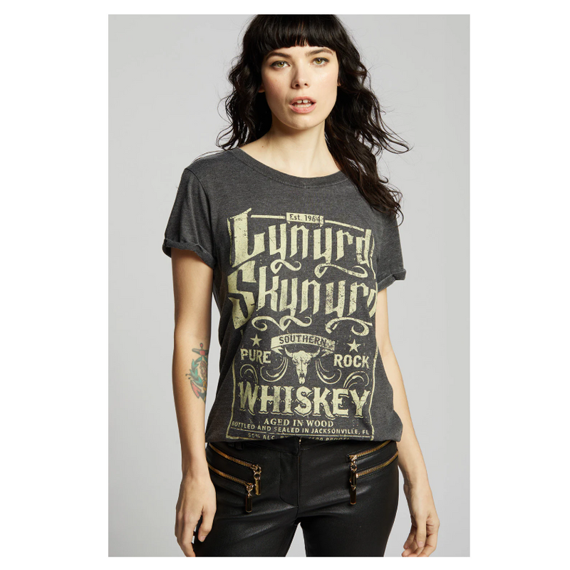 Black 228 Lynyrd Skynyrd Whiskey Tee