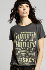 Black 228 Lynyrd Skynyrd Whiskey Tee