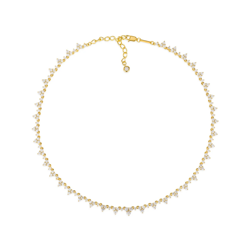 Chelsea Diamond Crystalline Choker