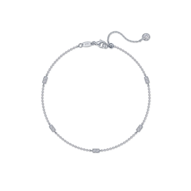 0.55 CTW Station Bracelet