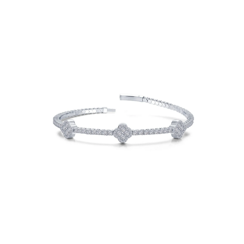 3.7 CTW Station Flexible Tennis Bracelet