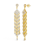 Tribeca Diamond Chandelier Earrings