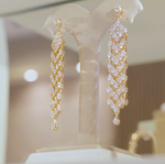 Tribeca Diamond Chandelier Earrings