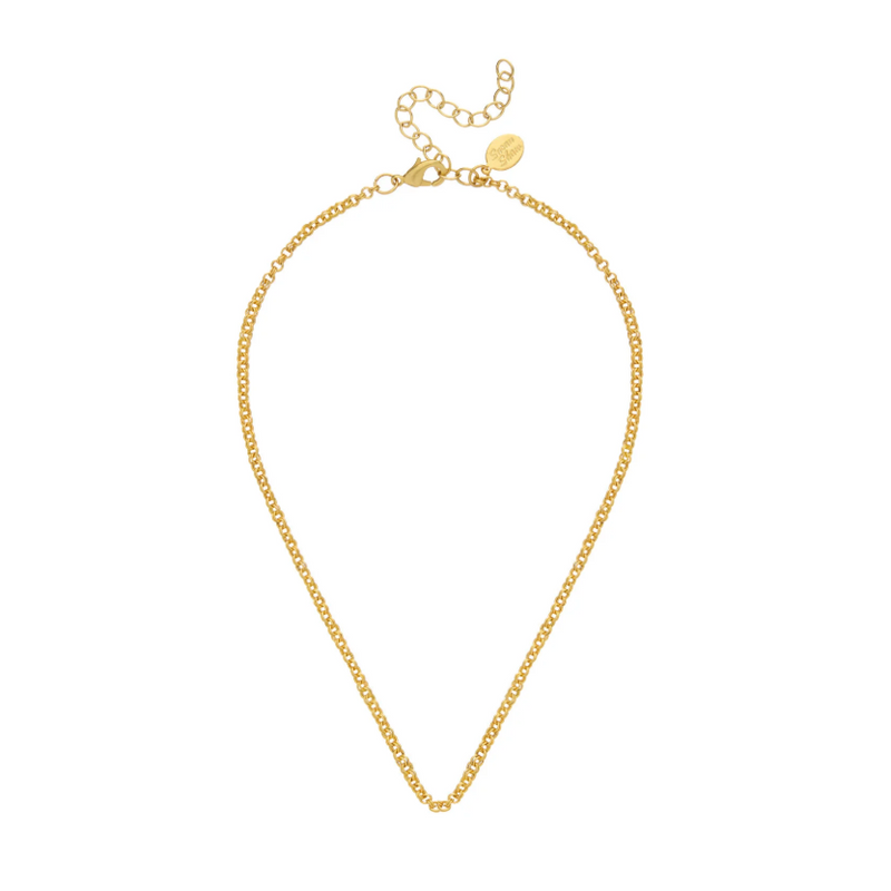 Mini Double Link Chain Necklace
