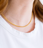 Mini Double Link Chain Necklace