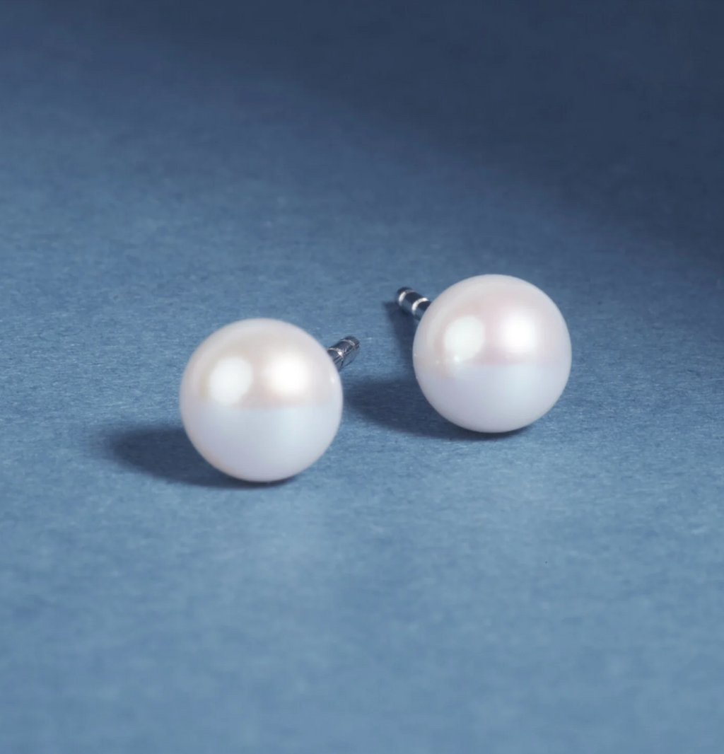 Silver Pearl Ponza Uno Earrings