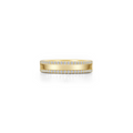 High Polished Pave Band