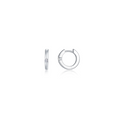 CL S.S. PT 0.06 CTW Kate Huggie Hoop Earrings