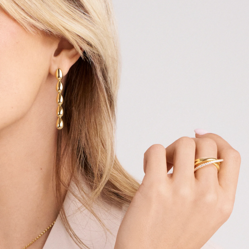 Gold Spirale Ring Size