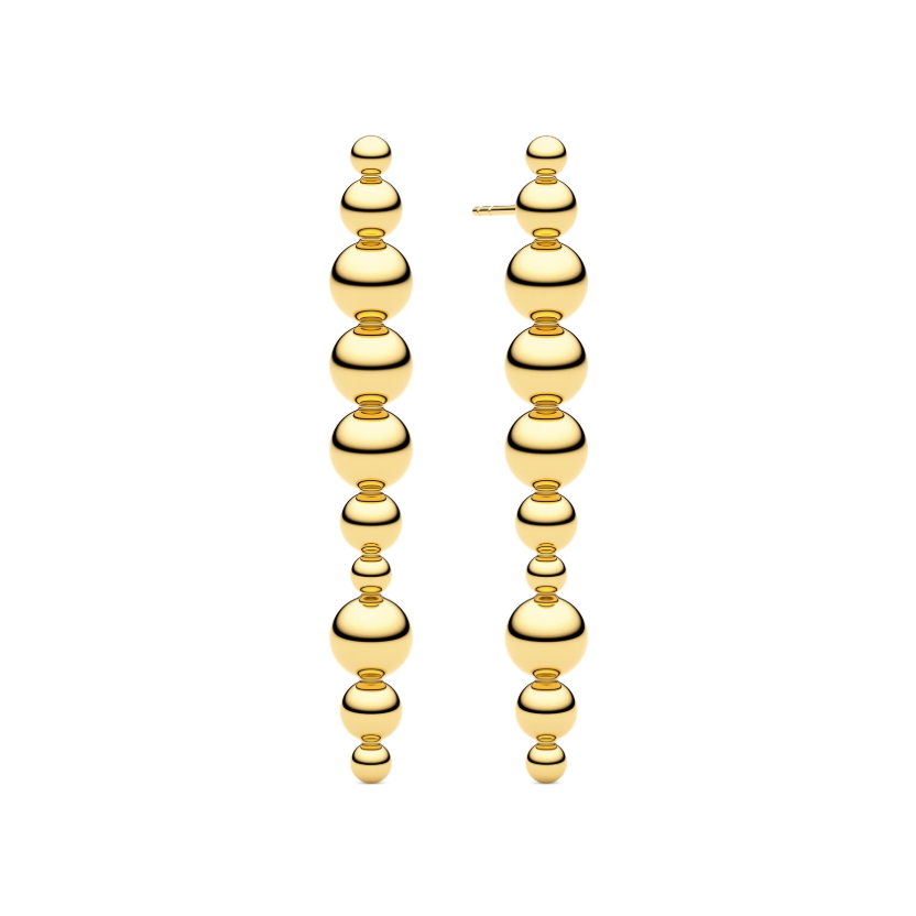 Gold Bormio Lungo Earrings