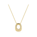 Gold CZ Borsa Piccolo Necklace