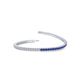 Sapphire Harmony Flexible Bracelet